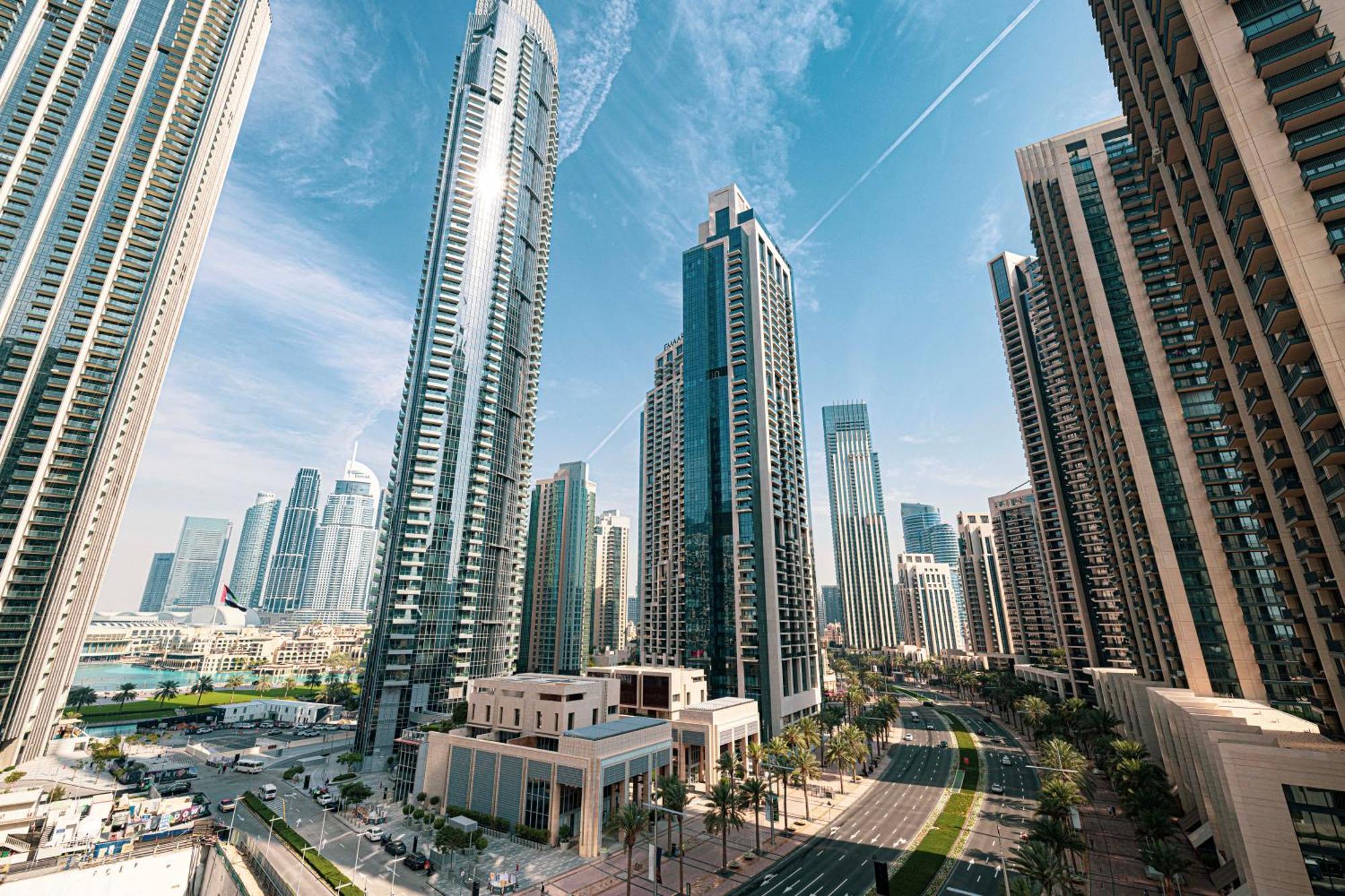 Burj Crown - Sky High, Downtown Ocean View, Opposite Mall Appartement