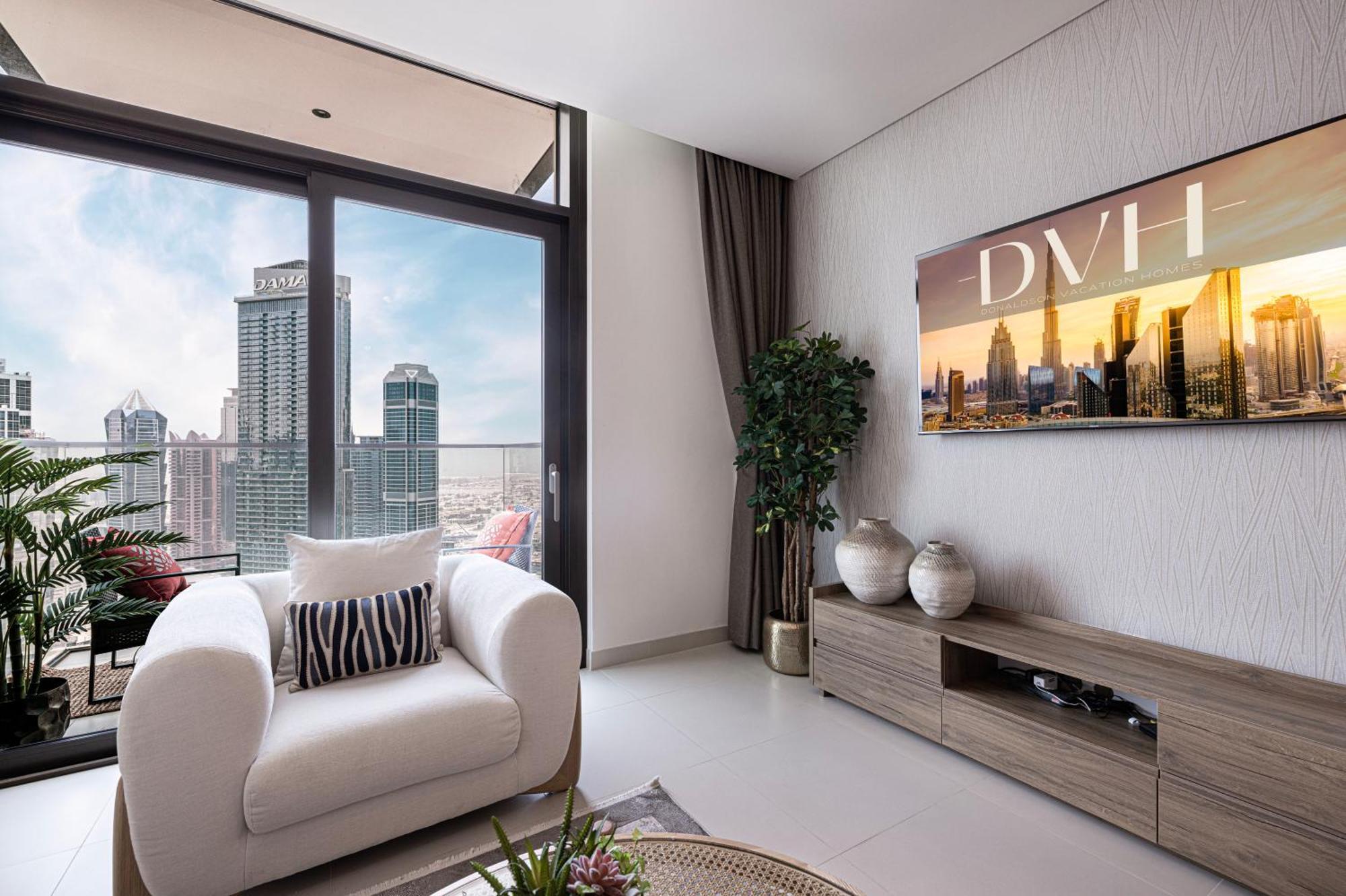 Appartement Burj Crown - Sky High, Downtown Ocean View, Opposite Mall *